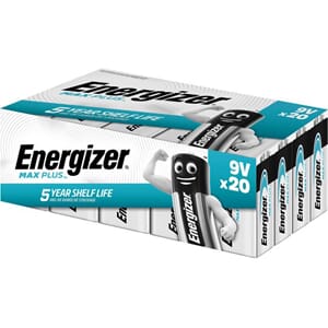 BATTERI ENERGIZER ALKA ADV 9V (20)