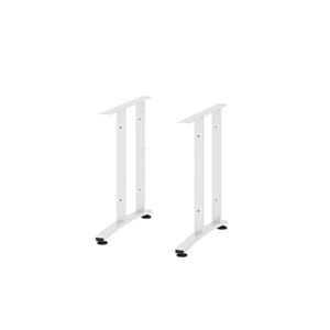 SKRIVEBORDSBEN PRIMA HVIT METALL (2)