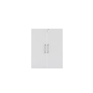 SKAPDØRER PRIMA M/LÅS HVIT (2)