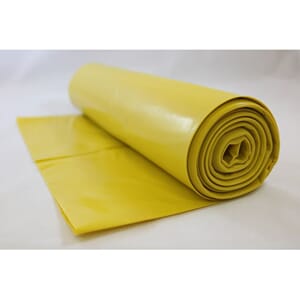 AVFALLSSEKK LD-PE 72X112CM 70MY GUL (10)