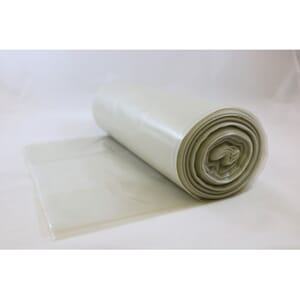 AVFALLSSEKK LD-PE 50X90CM 80MY KLAR (25)