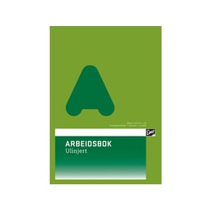 ARBEIDSBOK A4 80G ULINJERT