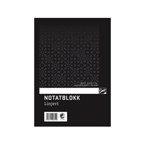 NOTATBLOKK EMO A5 70G 100BL LINJ SPIRAL