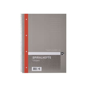 SPIRALHEFTE EMO A4 60G 70 BLAD LINJER