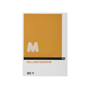 MILLIMETERPAPIR EMO A3 80G 50 BLAD