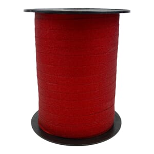 Gavebånd  glitter rød 100m x10mm