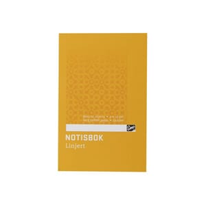 NOTISBOK EMO 9X14CM 60G 32BLAD LINJER