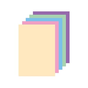 KOPIPAPIR APLI A4 80G PASTELL 5FRG (100)