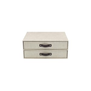 SKUFFEKABINETT BIGSO BIRGER A4 2 SK. LIN