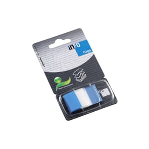 INDEX INFO 25X43MM BLÅ