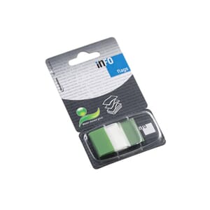 INDEX INFO 25X43MM GRØNN