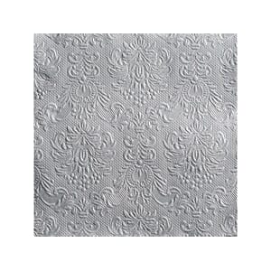 SERVIETT EDELWEISS 33CM SØLV (15)