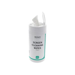 RENS DELTACO VÅTSERVIETT SKJERM (100)