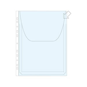 PLASTLOMME A4 TOPP EKSP M/KL.180MY (25)