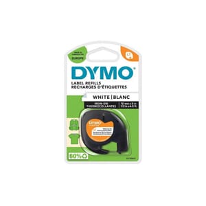 TAPE DYMO DYMO LETRATAG IRON-ON TEKSTIL HVIT