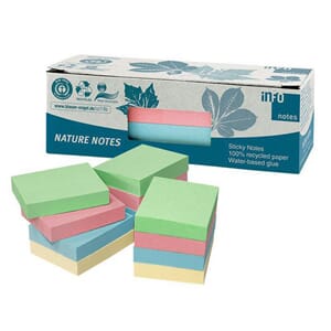 NOTATBLOKK INFO 40X50 RESIRK ASS (12)