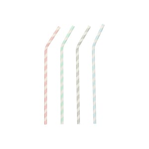 SUGERØR PAPSTAR 22CM STRIPER (100)