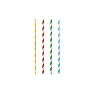 SUGERØR PAPSTAR 21CM ASSORTERT (100)