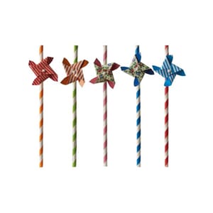 SUGERØR PAPSTAR 20CM ASSORTERT (50)