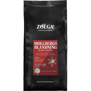 KAFFE ZOEGAS BØNNER MOLLBERGS 750GR