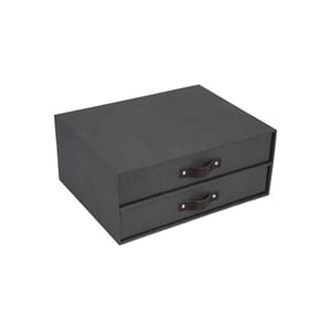 SKUFFEKABINETT BIGSO BIRGER A4 2 SK.SORT