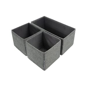 SKUFFEINNSATS BIGSO 3 DELER GRÅ (3)