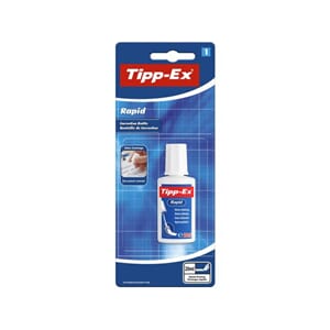 KORREKTURLAKK TIPP-EX RAPID 20ML BLISTER
