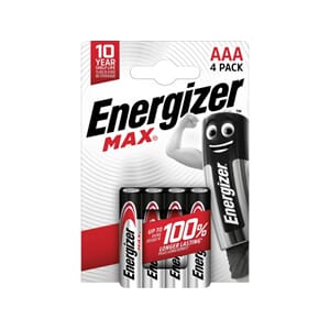 BATTERI ENERGIZER ALKA MAX AAA/LR03 (4)