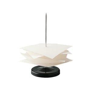 PAPIRSPYD SORTLAKKERT METALL