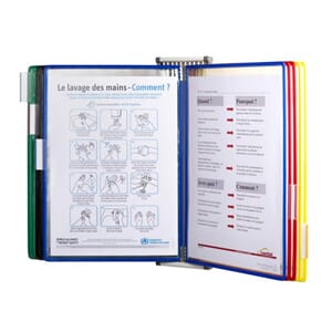 VEGGSTATIV TARIFOLD A4 10 LOMMER ASS FAR