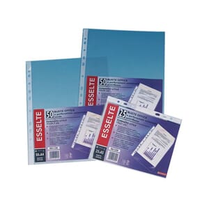 PLASTLOMME ESSELTE A4 TOPP 38MY (100)