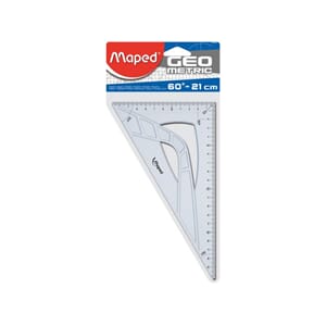 VINKEL MAPED 60 GRADER 21 CM OPPHENG