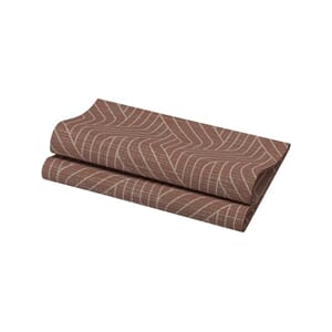 SERVIETT DUNISOFT 40CM WOVEN EARTH (60)