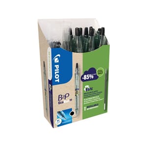 KULEPENN PILOT B2P M/REFILL 1,0 SORT(20)