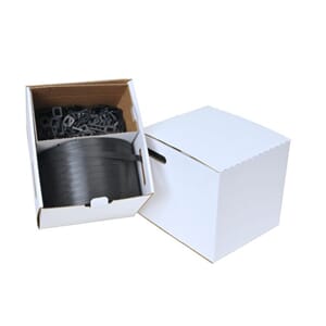 STRAMMEBÅND PP 12MM 1000M M/LÅSER (501)