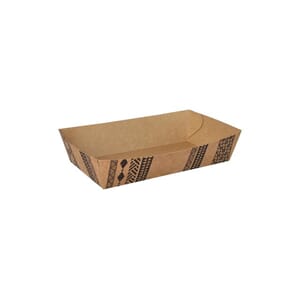 TAKEAWAYBEGER 4X12,4X18CM BRUN (480)