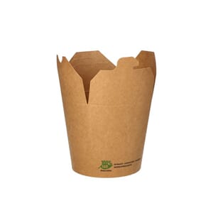 TAKEAWAYBOKS PURE PAPP FOLDET 760ML (25)
