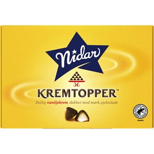 SJOKOLADE NIDAR KREMTOPPER 140G