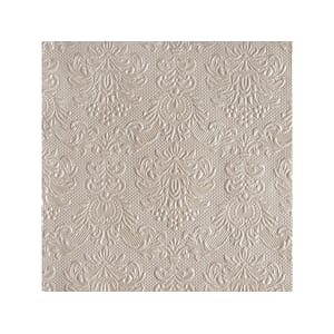 SERVIETT EDELWEISS 40CM PERLEGRÅ (15)