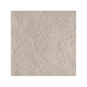 SERVIETT EDELWEISS 33CM PERLEGRÅ (15)