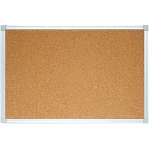 KORKTAVLE ESSELTE ALU RAMME 90X120CM