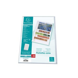 PLASTOMSLAG EXACOMPTA A4 120MY KLAR(100)