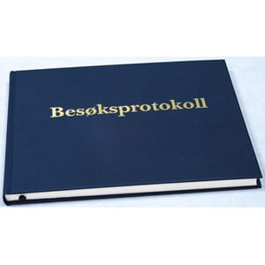 BESØKSPROTOKOLL EMO 26X21CM 96 BLAD