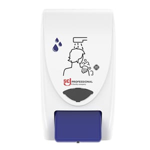 DISPENSER DEB CLEANSE SHOWER 2L BLÅ