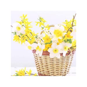 SERVIETT PÅSKELILJER 3L 33X33CM(20)