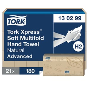 HÅNDTØRK TORK ADV Z-FOLD 2L H2(3780)