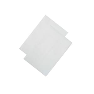 PRØVEPOSE 250X353X40MM HVIT 140G (250)