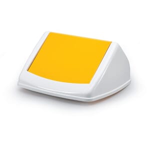 VIPPELOKK DURABLE 40L REKTANGULÆR GUL