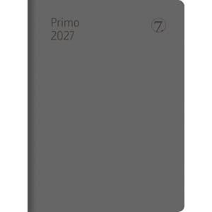 Kalender 2027 7.Sans PRIMO, innbudet kartong grå