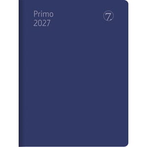 Kalender 2027 7.Sans PRIMO, innbudet kartong blå